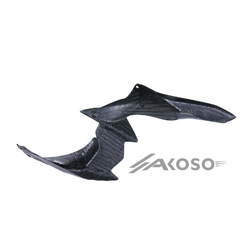 AKOSO 2015-2024 Kawasaki Ninja H2 H2R Carbon Fiber Motorcycle Rear Fender Hugger Mudguard