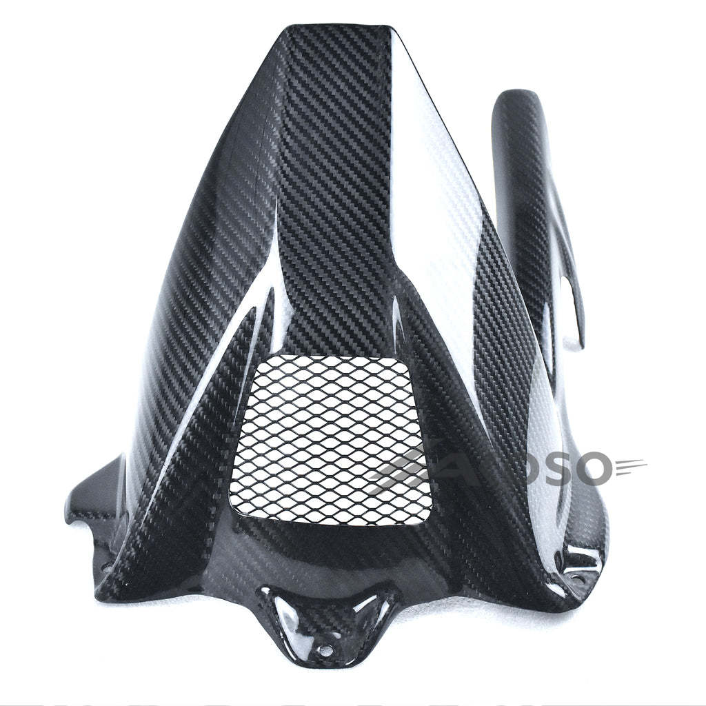 AKOSO 2015-2018 BMW S1000RR Carbon Fiber Rear Fender Chain Guard Hugger Mudguard