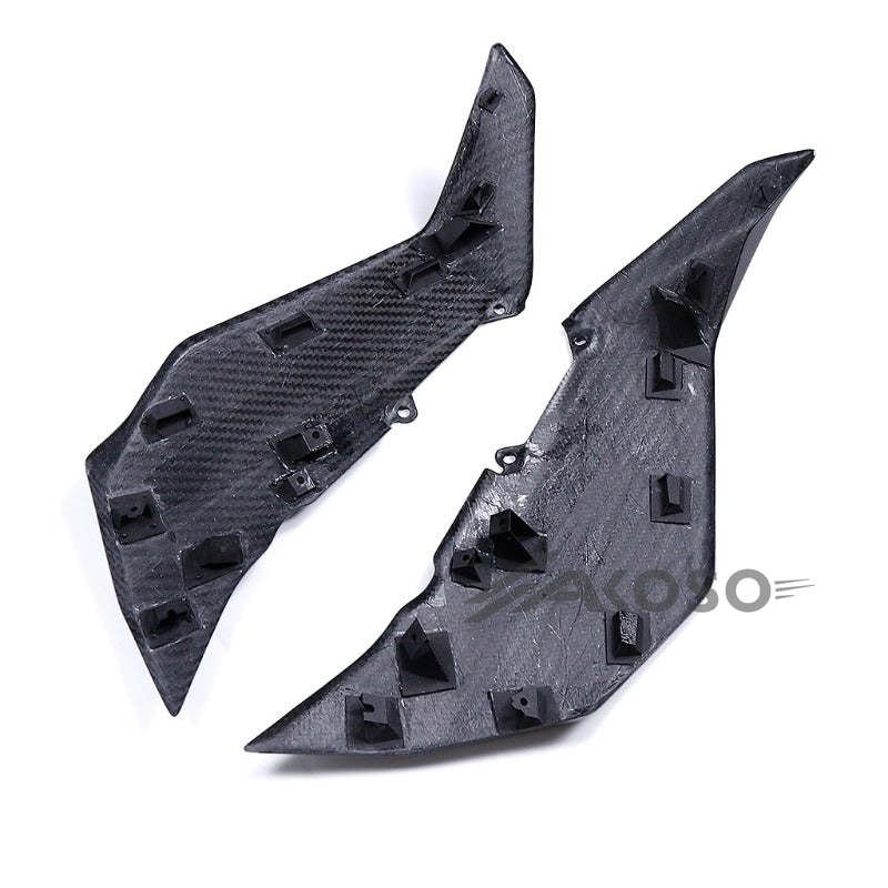 AKOSO BMW F900R F900XR 2020-2024 Carbon Fiber Motorcycle Front Fuel Tank Side Fairing