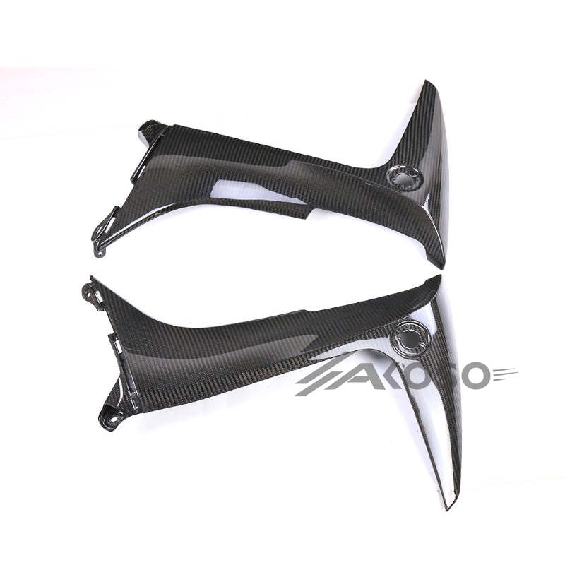 AKOSO 2017-2024 Yamaha Tmax 560 Carbon Fiber Side Panel Spoiler Cover Cowl Fairings