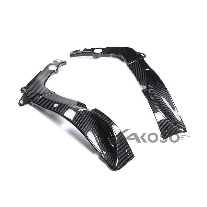 AKOSO 2024+ Kawasaki ninja ZX6R 636 100% Carbon Fiber Frame Cover Protector Fairing