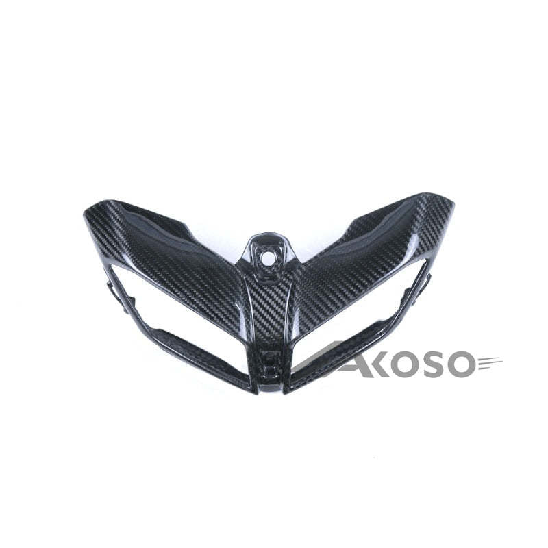 AKOSO 2014-2020 Yamaha MT09 FZ09 Carbon Fiber Headlight Cover Bracket Shell Front Fairing