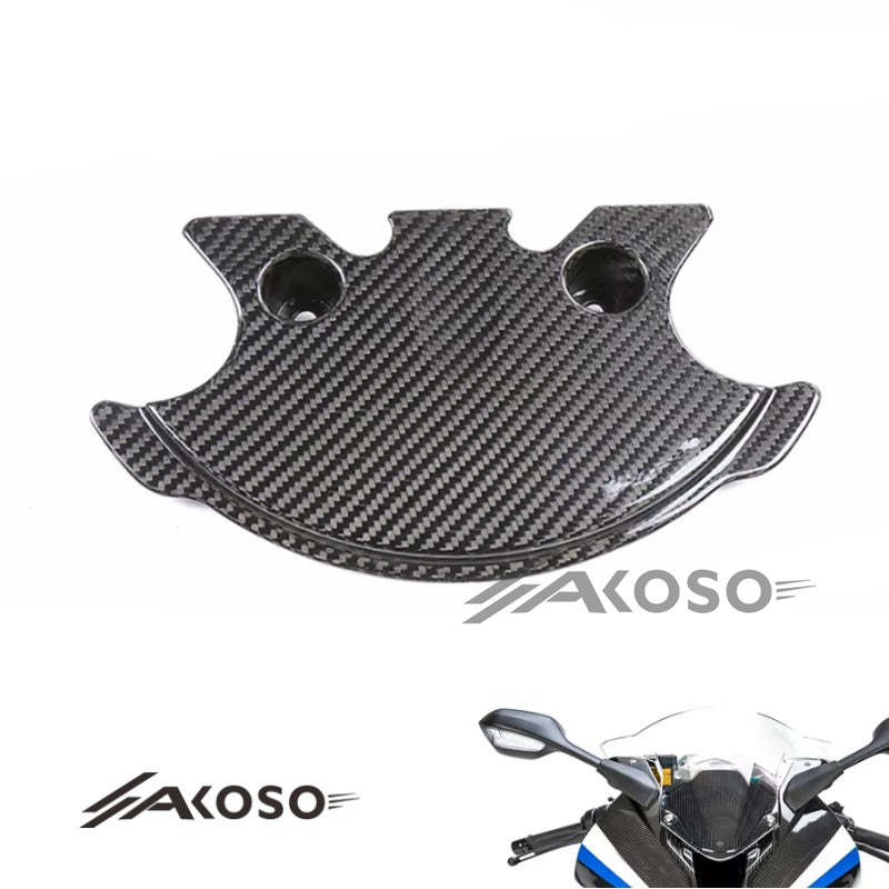 AKOSO 2019-2022 BMW S1000RR Carbon Fiber Motorcycle Accessories Front Headlight Bottom Fairing