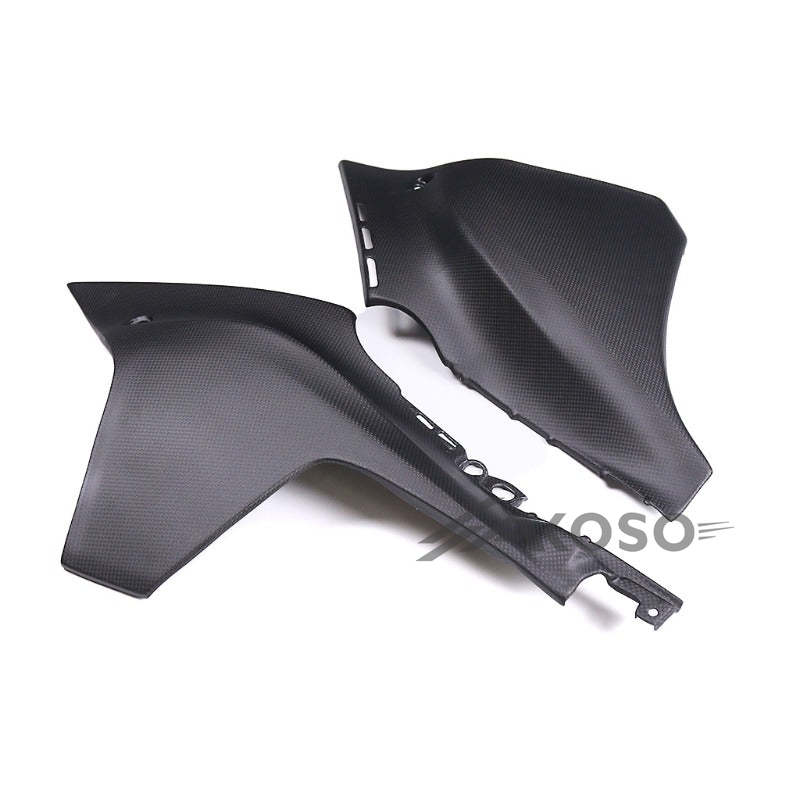 AKOSO Yamaha R1 2020-2024 Carbon Fiber Front Tank Upper Side Fairings Panels Fairing