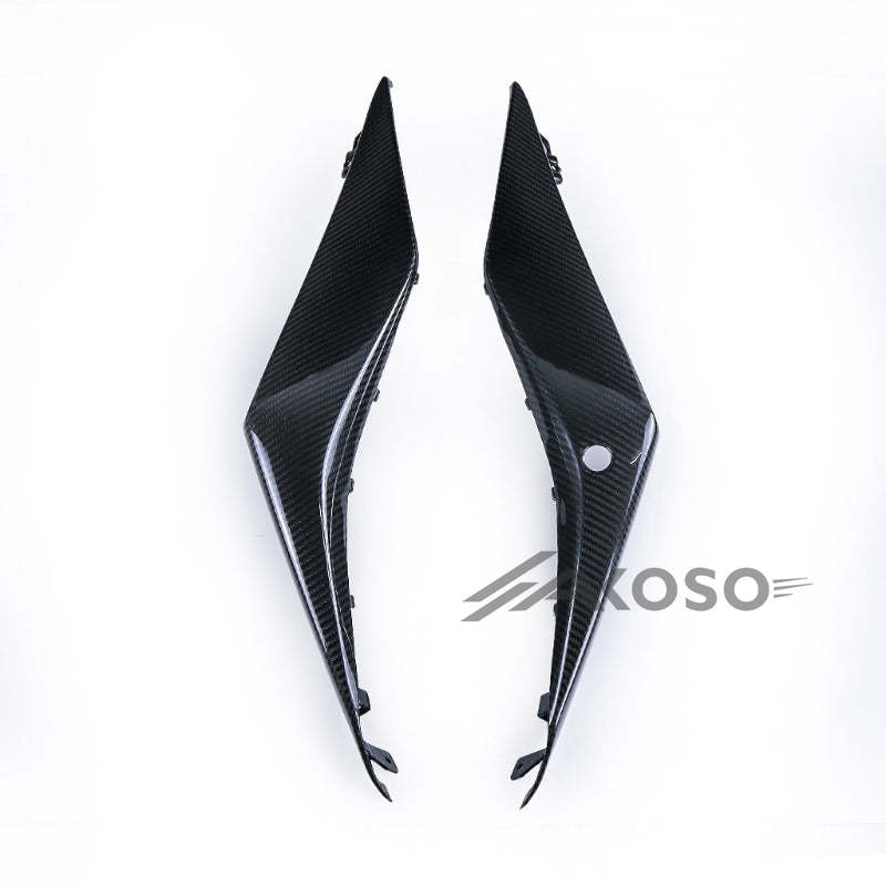 AKOSO 2022-2024 Yamaha R3 Carbon Fiber Side Panels Rear Upper Tail Sid