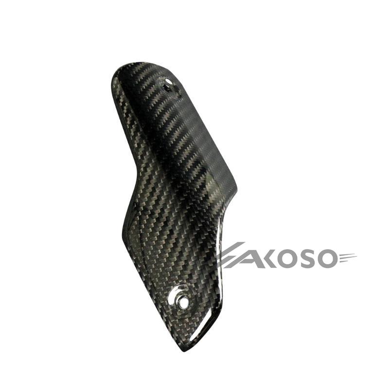 AKOSO Ducati Panigale V4 V4S V4R 2018+ Carbon Fiber Exhaust Pipe Heat Shield Cover