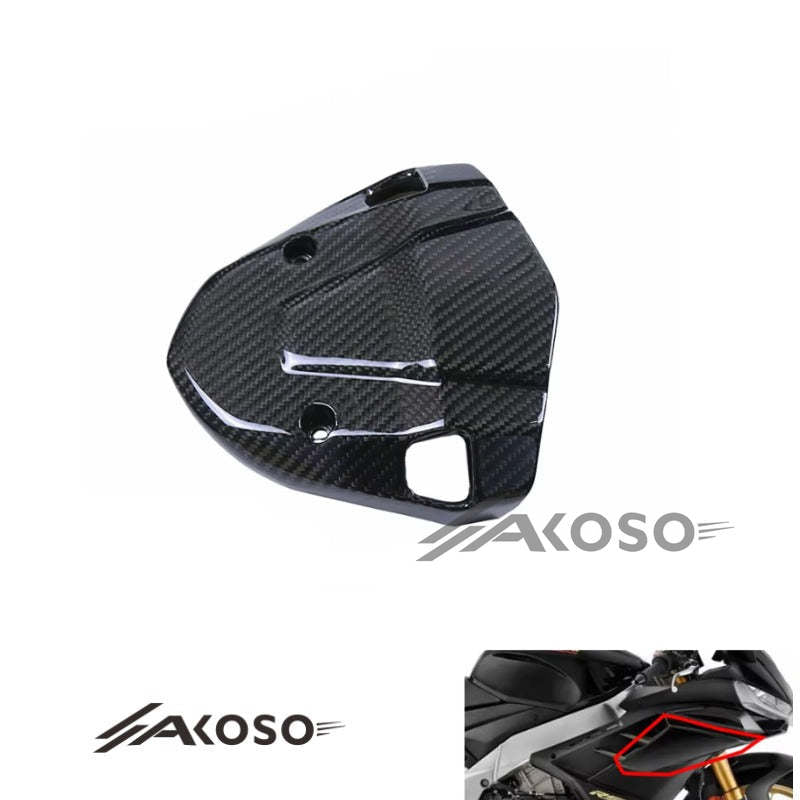 AKOSO 2019 Aprilia RSV4 Carbon Fiber Windshield Holder Motorcycle Accessories