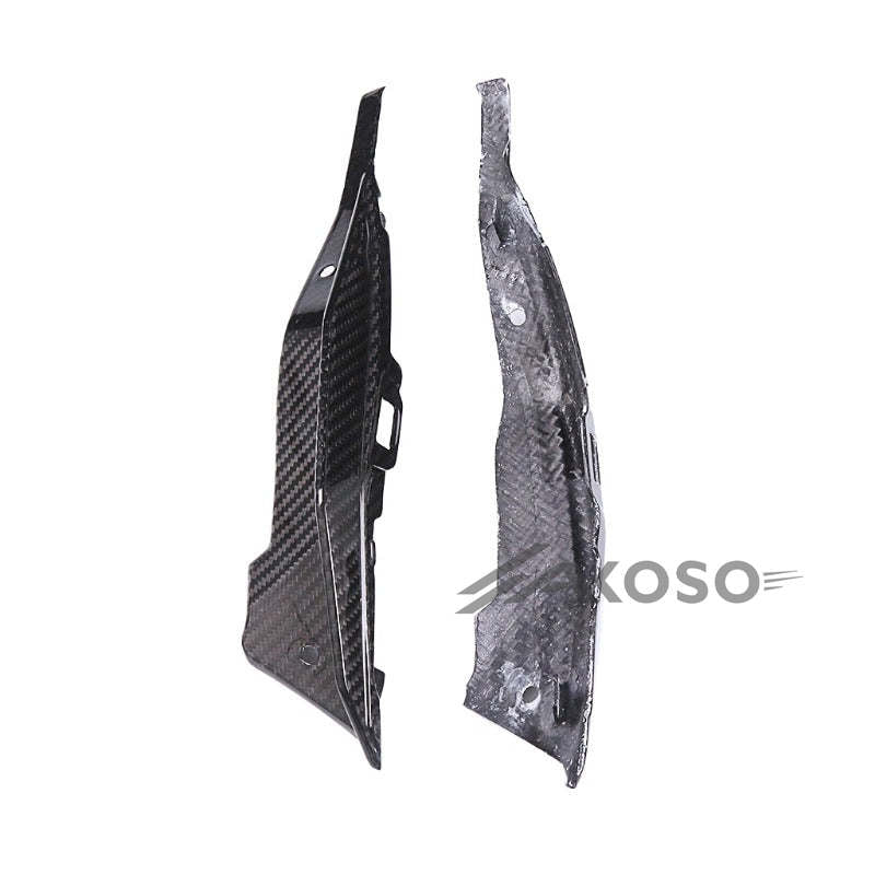 AKOSO 2020+ Kawasaki Ninja ZX-4R ZX-4RR ZX25R Carbon Fiber Motorcycle Rear Seat Side Panel Cover Fairing