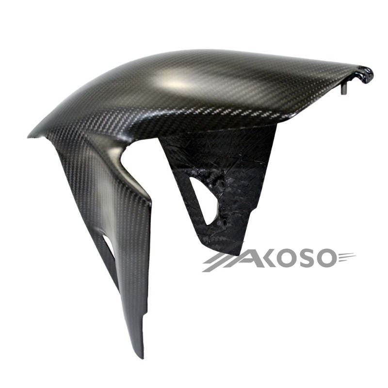 AKOSO 2018+ Ducati Panigale V4 V4S V4R Carbon Fiber Front Mudguard Fender Fairing