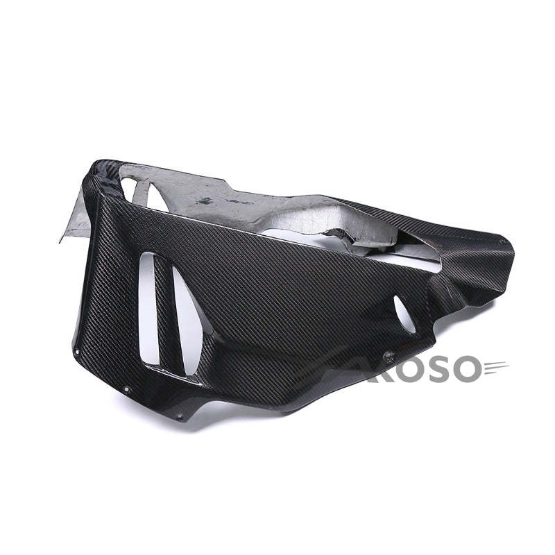 AKOSO 2021-2024 Honda CBR1000RR-R Carbon Fiber Motorcycle Engine Side Panels Belly Pan Lower Side Fairing