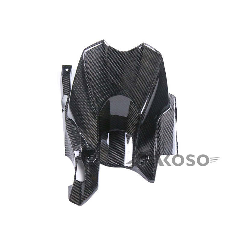 AKOSO 2013-2016 Kawasaki Z800 Carbon Fiber Motorcycle Rear Fender Hugger Mudguard Fairing