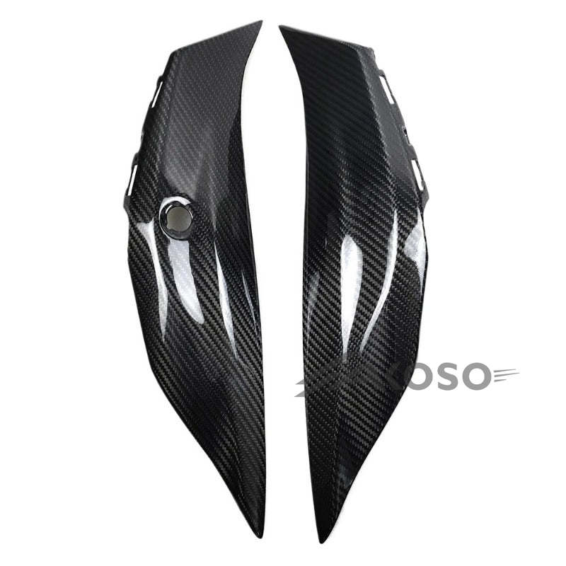 AKOSO 2016-2020 Kawasaki ZX10R ZX-10R Carbon Fiber Rear Tail Seat Side Panel Cover Fairings