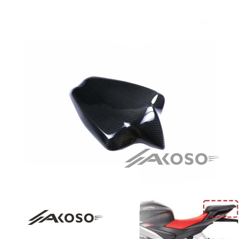 AKOSO 2021-2024 Aprilia RS660 Carbon Fiber Motorcycle Passenger Rear Seat Hood Fairing Hump Spoiler