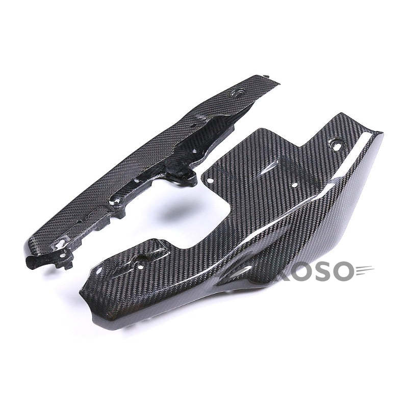 AKOSO YAMAHA MT09 FZ09 2017-2020 Carbon Fiber Rear Tail Seat Side Panels Fairing Protector Cowling