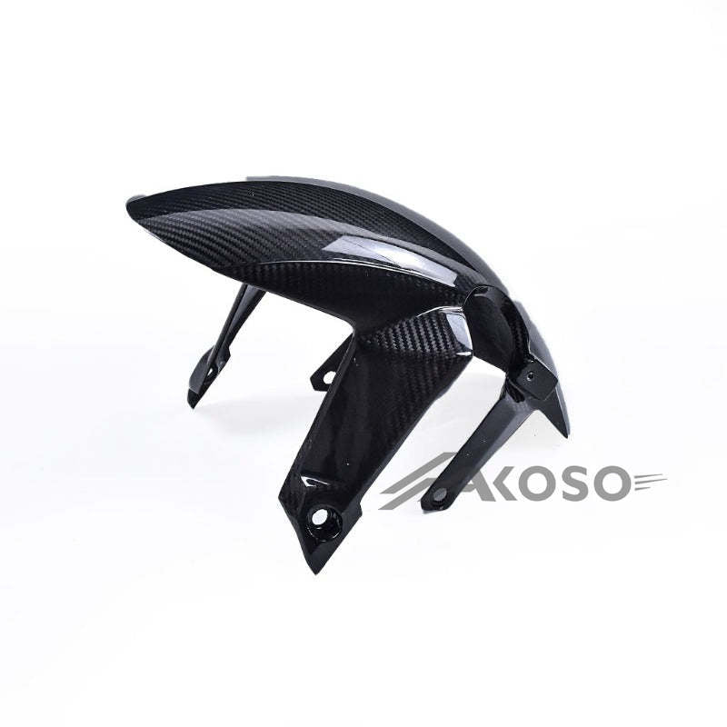 AKOSO Honda CBR650R 2019+ / CB650R 2021+ Carbon Fiber Front Fender Hugger Mudguard