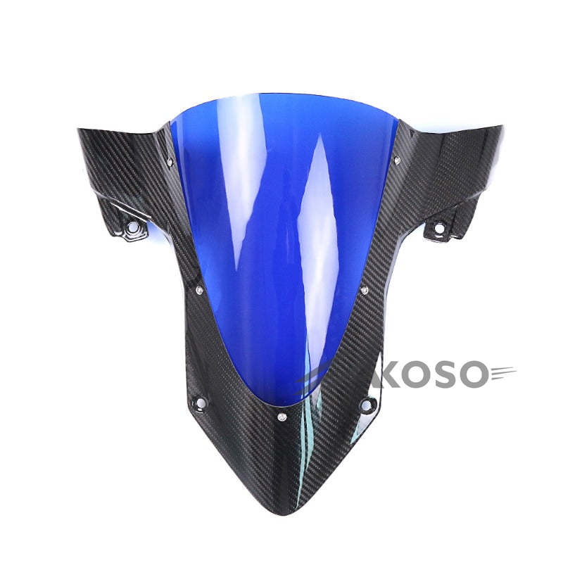 AKOSO 2019-2022 BMW S1000RR Carbon Fiber Windscreen Front Windshield Motorcycle