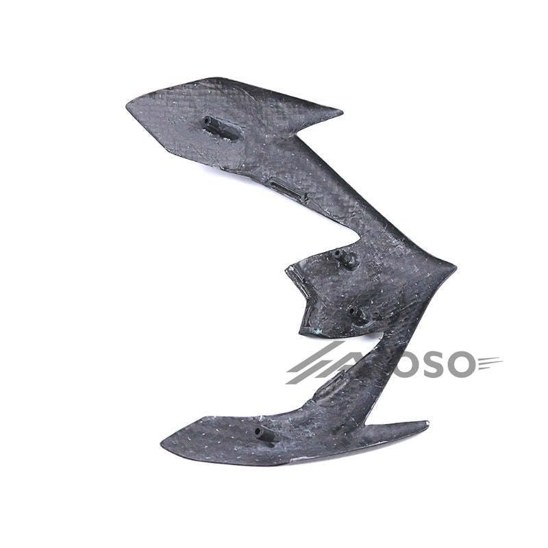 AKOSO 2020-2024 Kawasaki Z900 Carbon Fiber Motorcycle Front Upper Nose Headlight Panel Fairing