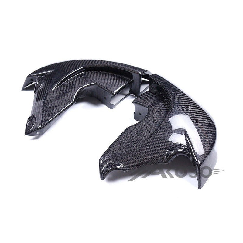 AKOSO 2020+ Yamaha R1 R1M Carbon Fiber Brake Disc Air Duct Cooler Motorcycle