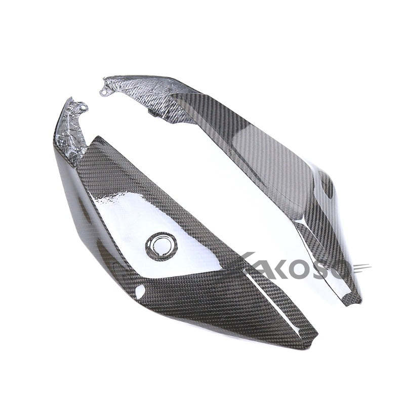 AKOSO 2021-2024 Kawasaki Ninja ZX10R ZX-10R Carbon Fiber Motorcycle Rear Tail Seat Side Panels Fairings