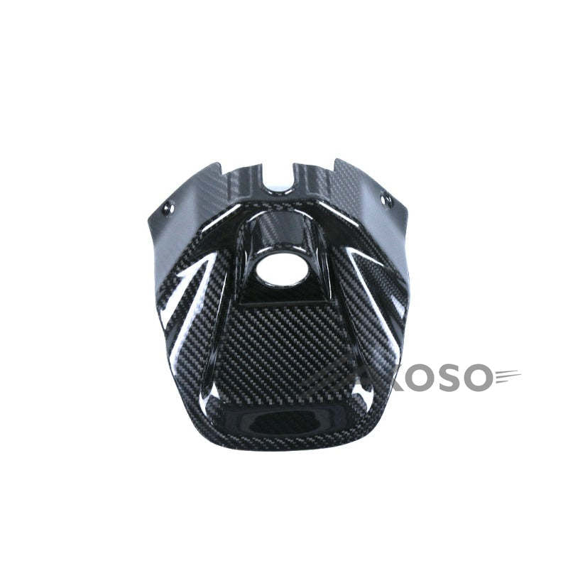 AKOSO 2021+ Aprilia RS660 Carbon Fiber Motorcycle Modified Lock Head Cover Key Lock Cover Decoration