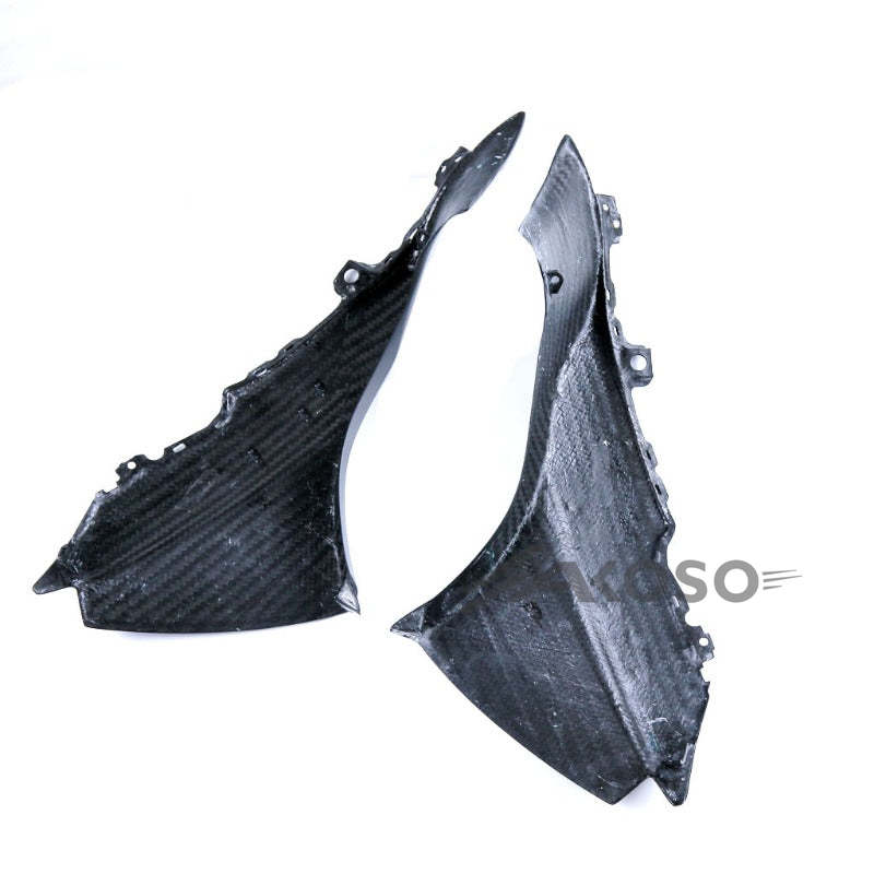 AKOSO Suzuki GSXR1000 2017+ Carbon Fiber Spoiler Side Panels Fairings