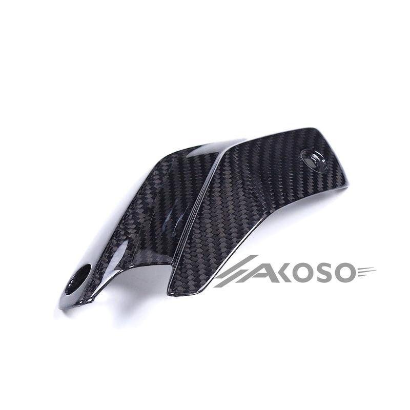 AKOSO 2020-2024 BMW F900XR F900R 100% Carbon Fiber Muffler Cover Fairings