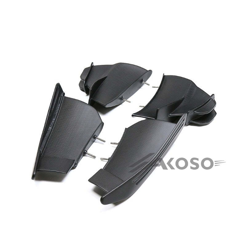 AKOSO 2018+ DUCATI Streetfighter V4 V4S Carbon Fiber Side Wing Fairing