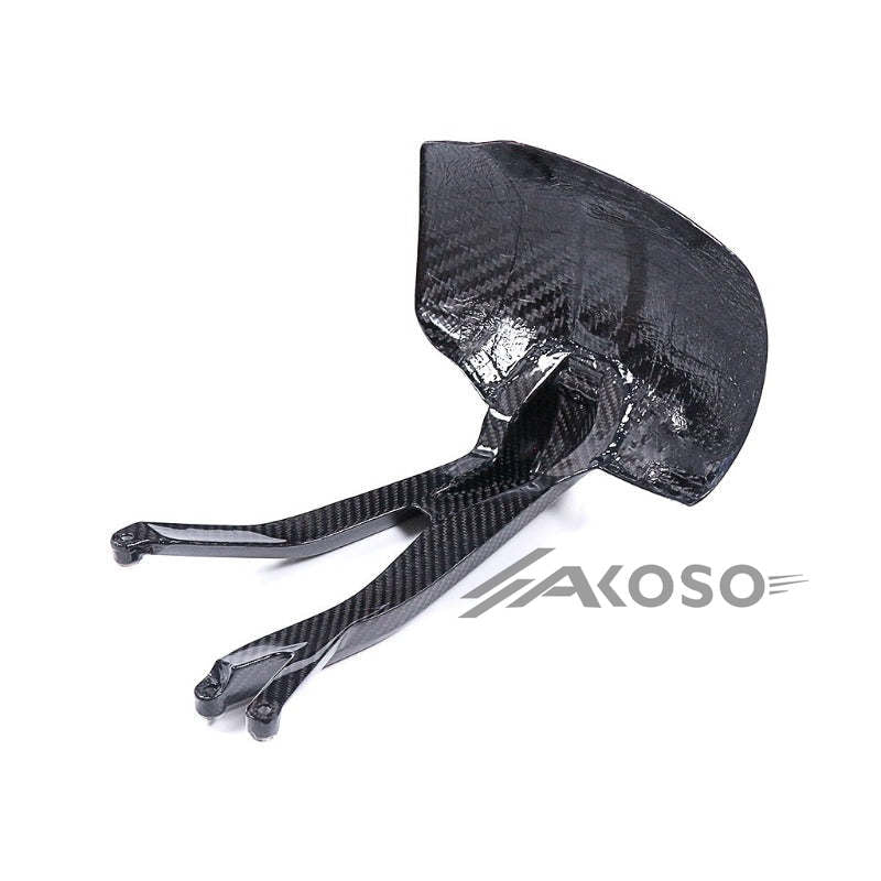 AKOSO 2023 2024 BMW R1300GS Dry Carbon Fiber Motorcycle Rear Fender Hugger Mudguards