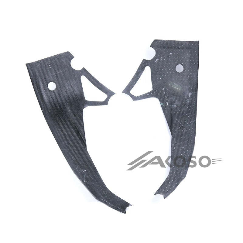 AKOSO 2021-2024 Aprilia RS660 Carbon Fiber Motorcycle Modified Frame Cover Plate