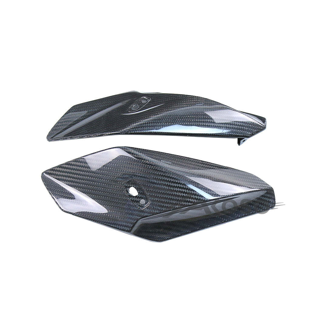 AKOSO 2014-2020 BMW S1000R Carbon Fiber Motorcycle Front Headlight Side Panels Cover Fairing