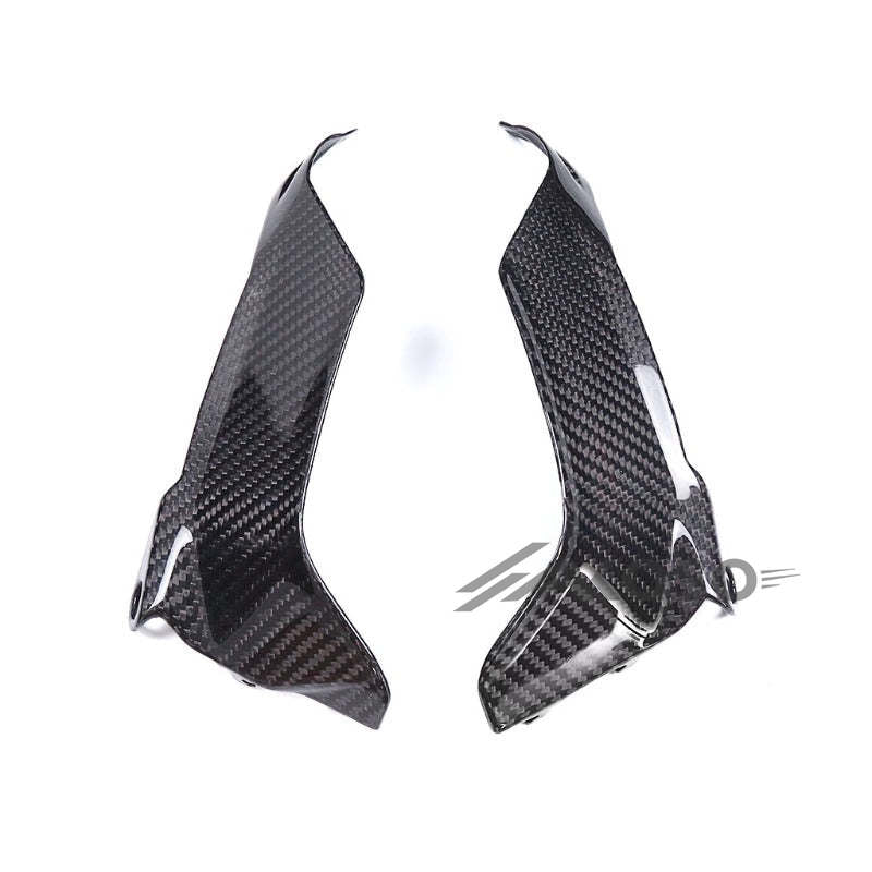 AKOSO 2023 2024 BMW R1300GS Dry Carbon Fiber Motorcycle Fuel Tank Side Panel Fairing