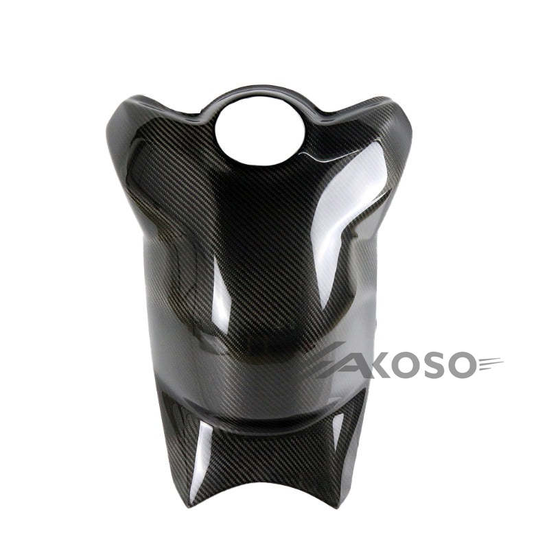 AKOSO 2019+ Ducati Streetfighter V4 Carbon Fiber Fuel Tank Cap Cover Fairing