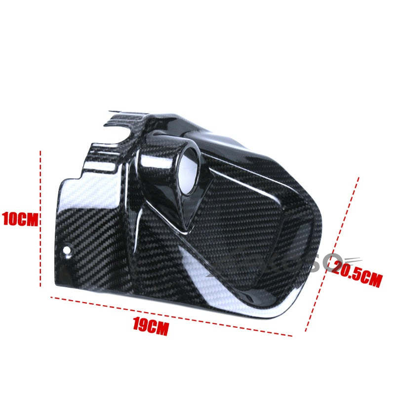 AKOSO 2021+ Aprilia RS660 Carbon Fiber Motorcycle Modified Lock Head Cover Key Lock Cover Decoration