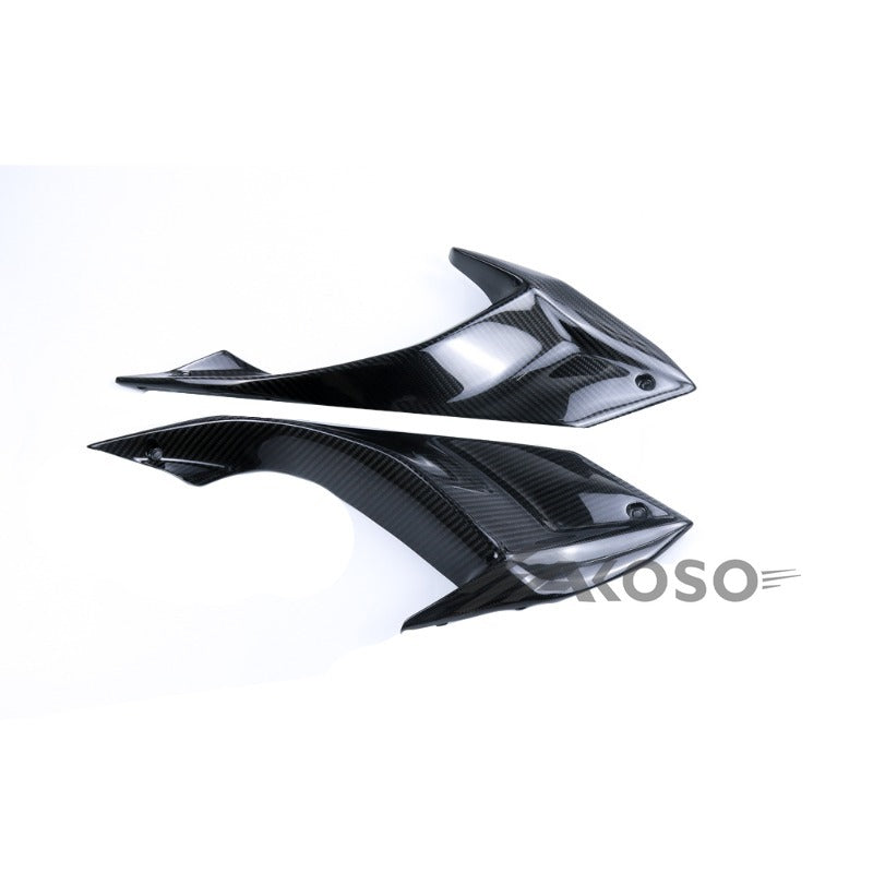 AKOSO 2014-2024 Kawasaki Ninja 650 Carbon Fiber Motorcycle Side Panels Side Frame Fairing Cover