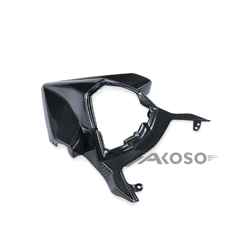 AKOSO 2015-2024 Kawasaki Ninja H2 H2R Carbon Fiber Motorcycle Rear Upper Tail Seat Cover Fairing