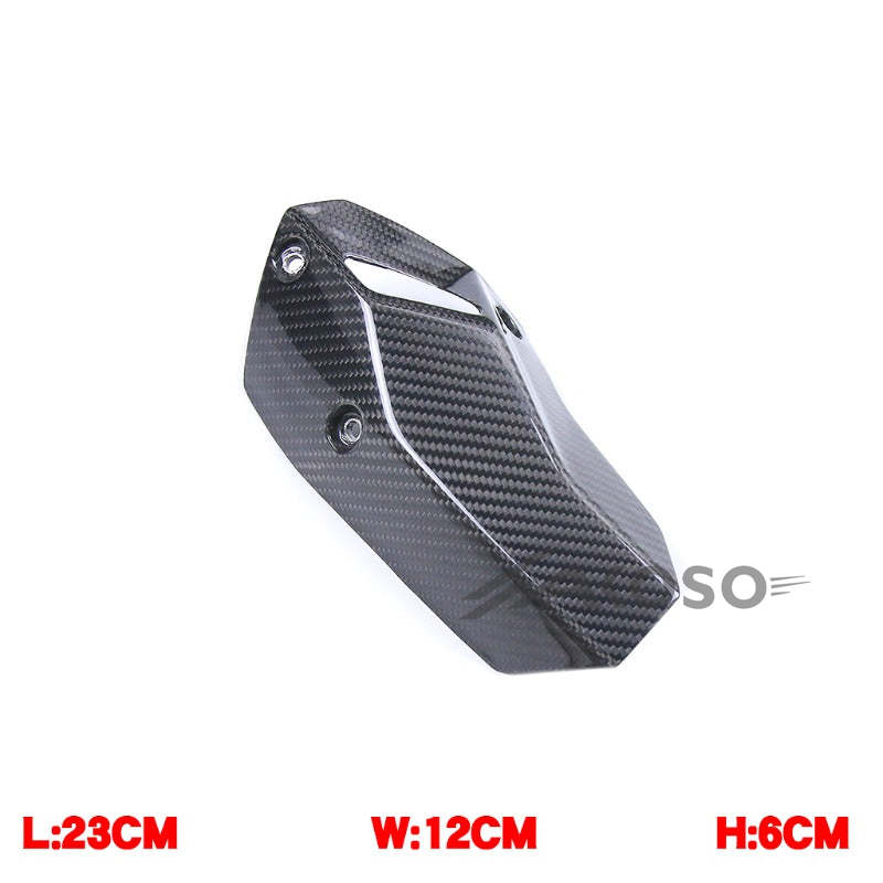 AKOSO BMW S1000XR 2021-2023 Carbon Fiber Motorcycle Exhaust Cover Guard Fairings Kit