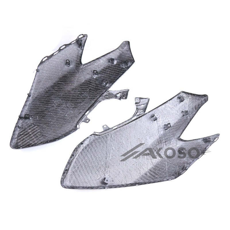 AKOSO 2017-2024 Yamaha Tmax 560 Carbon Fiber Front Headlight Side Panel Cover Fairings