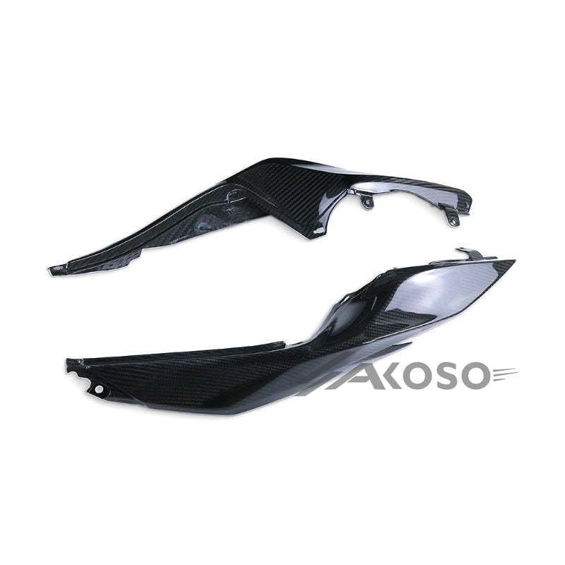 AKOSO 2013-2018 Kawasaki Ninja ZX-6R Carbon Fiber Tail Rear Seat Side Panel Motorcycle Fairings