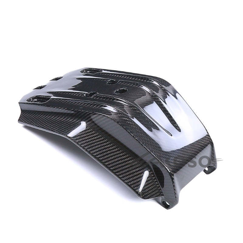 AKOSO 2012-2019 KTM 690 Duke Carbon Fiber Motorcycle Under Tray Body Fairing Kit Lower Belly Pan