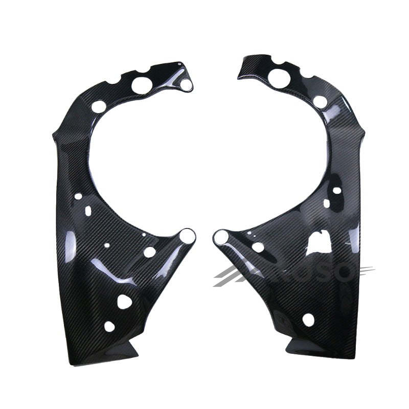 AKOSO 2015-2019 Yamaha YZF-R1 R1M Carbon Fiber Motorcycle Body System Frame Cover Protectors