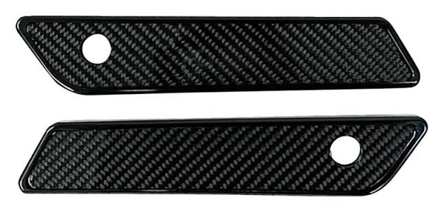 AKOSO Carbon Fiber Saddlebag Hinge Latch Covers For Harley Road Glide,Street Glide 2024+